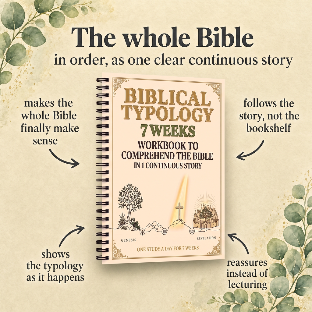 Biblical Typology 7 Weeks Workbook to Comprehend the Bible in 1 Continuous Story