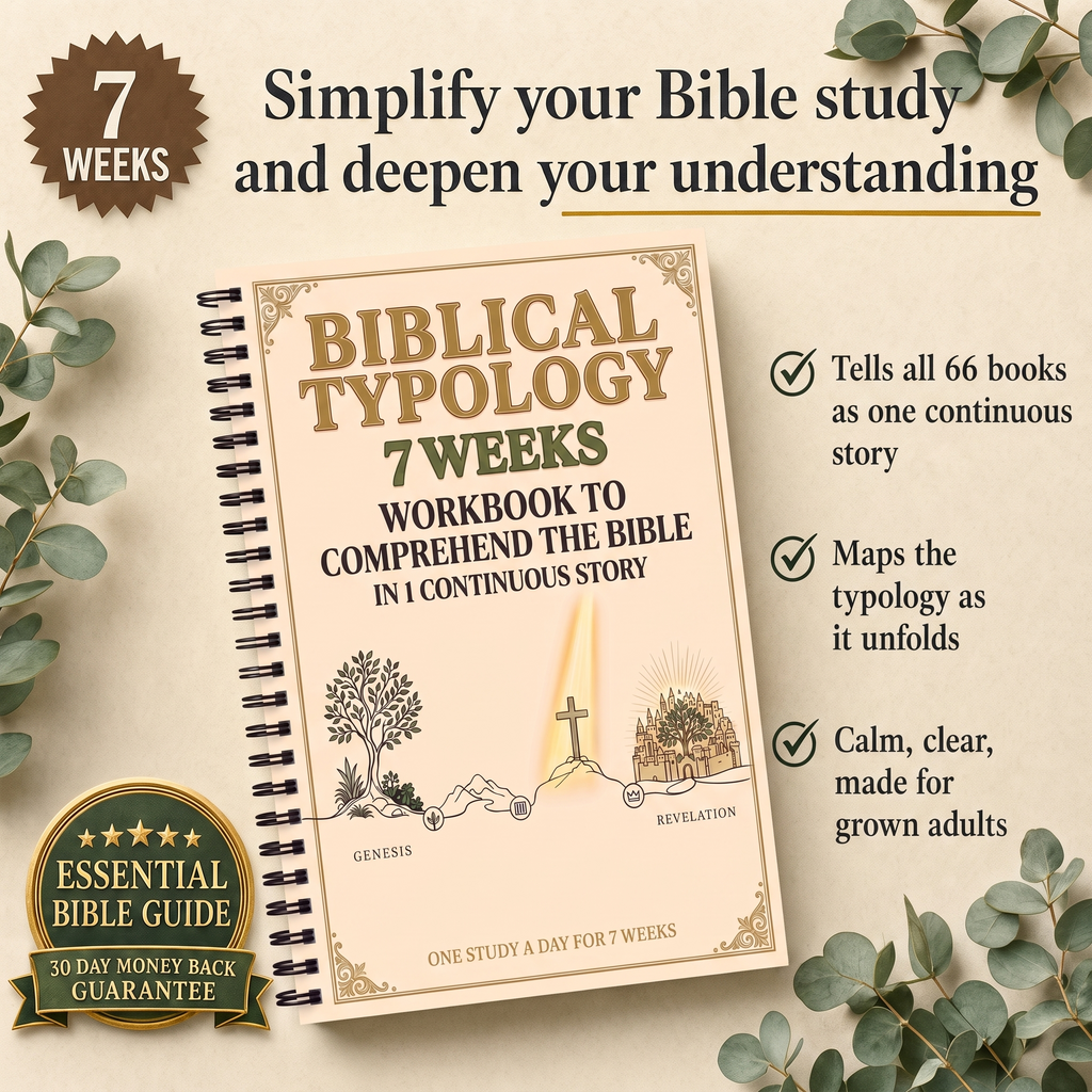 Biblical Typology 7 Weeks Workbook to Comprehend the Bible in 1 Continuous Story