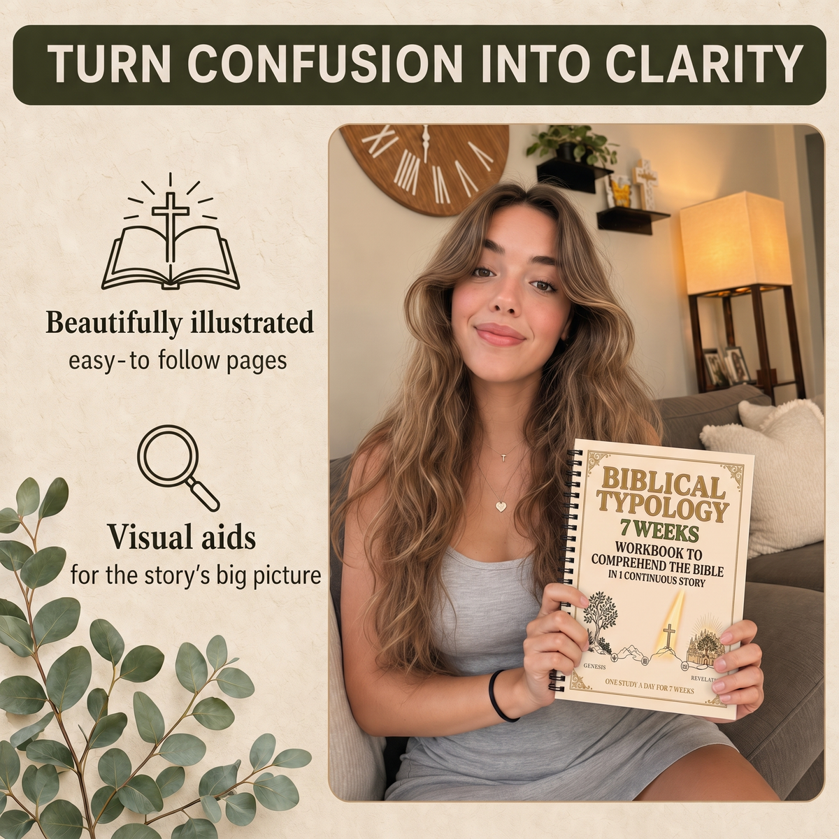 Biblical Typology 7 Weeks Workbook to Comprehend the Bible in 1 Continuous Story