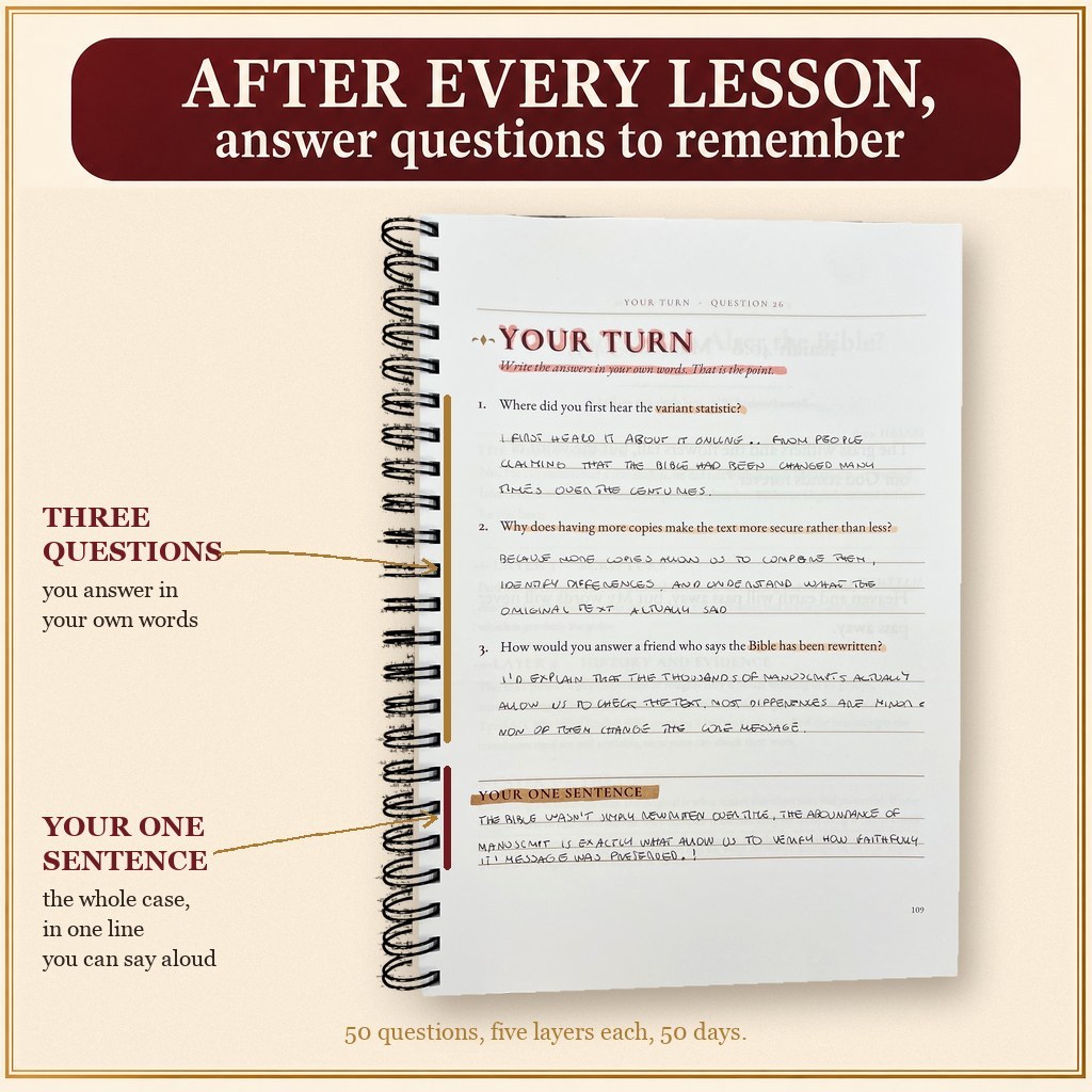Your turn: you write the answers